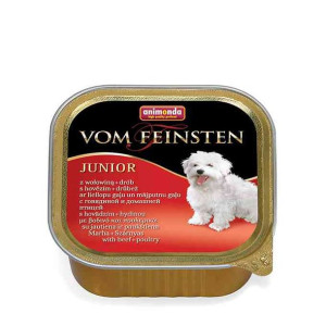 Animonda Vom Feinsten Wołowina z Drobiem Junior 150 g