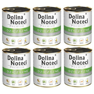 Pakiet Dolina Noteci Premium Bogata w Dziczyznę 6 x 800 g