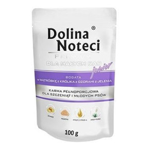 Dolina Noteci Premium Wątróbka z Królika i Ozory z Jelenia Junior Małe Rasy