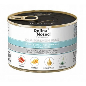 Dolina Noteci Premium Cielęcina w Pomidorach z Makaronem Małe Rasy 185 g