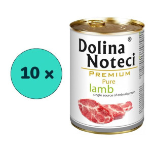 Pakiet Dolina Noteci Premium Pure Jagnięcina 10 x 800 g