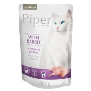 Dolina Noteci Piper z Królikiem Sterilised Kot 100 g