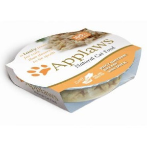 Applaws Pierś Kurczaka z Kaczką Miseczka 60 g