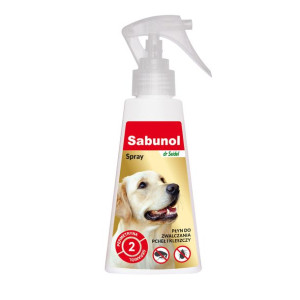 Sabunol Spray Przeciw Pchłom i Kleszczom 100 ml