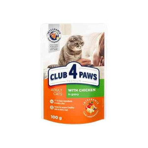 Club 4 Paws Kurczak w Sosie Kot 100 g