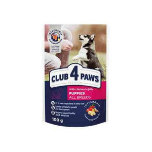 Club 4 Paws z Kurczakiem w Galaretce dla Szczeniąt 100 g
