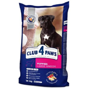 Club 4 Paws Kurczak dla Szczeniąt Dużych Ras 14 kg