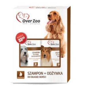Zestaw Over Zoo Długa Sierść Szampon 250 ml + Odżywka 240 ml