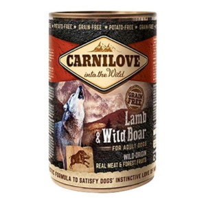 Brit Carnilove Lamb & Wild Boar Jagnięcina Dzik Bezzbożowa Adult Dogs Karma