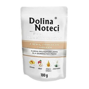 Dolina Noteci Premium z Gęsią Ziemniakami i Jabłkiem Małe Rasy 100 g