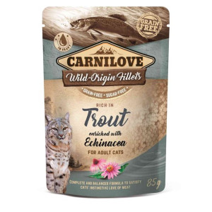 Brit Carnilove Trout & Echinacea Pstrąg Echinacea 85 g