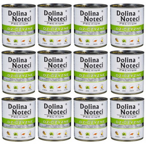 Pakiet Dolina Noteci Premium Bogata w Dziczyznę 12 x 800 g