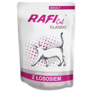 Dolina Noteci Rafi Cat z Łososiem 85 g
