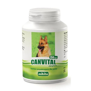 Mikita Canvital + Lecytyna Dla Psa 150 Tabletek