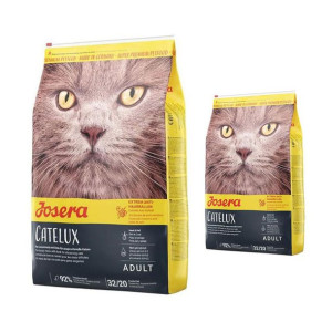 Pakiet Josera Catelux Kaczka Ziemniaki Skóra Sierść Odkłaczanie 10 kg + Jos