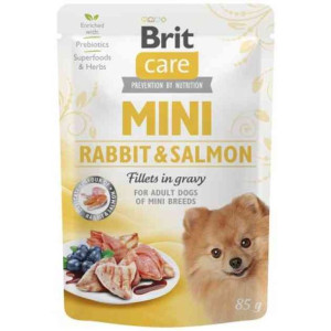 Brit Care Mini Adult Rabbit & Salmon Królik z Łososiem Karma Dla Psów Małyc