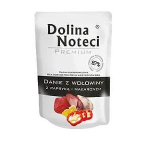 Dolina Noteci Premium Danie Wołowina z Papryką i Makaronem 300 g