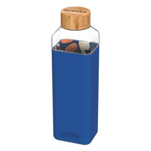Quokka Storm Butelka na wodę ze szkła 700 ml (Inner Abstract Garden)