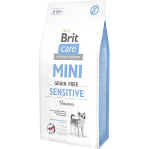 Brit Care Mini Grain-Free Bezzbożowa Sensitive Dziczyzna Karma Dla Psów Mał