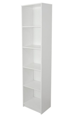 Regał Ewa 40 Cm Półka, Szafka, Książki Biały