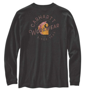 Koszulka Carhartt Workwear Graphic Back Pocket T-Shirt BLACK
