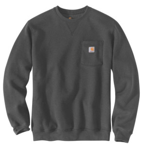 Bluza Carhartt Crewneck Pocket Sweatshirt CARBON HEATHER