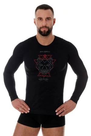 Koszulka Z Wełny Merino Z Długim Rękawem Outdoor Wool Pro, Brubeck. Rozm. M