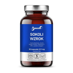Panaseus SOKOLI WZROK - 519mg - 50 kapsułek