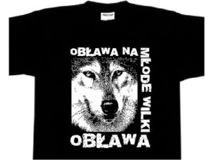 Koszulka męska OBŁAWA na młode wilki