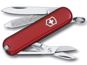 Scyzoryk ratowniczy Victorinox Classic SD czerwony - 7 funkcji