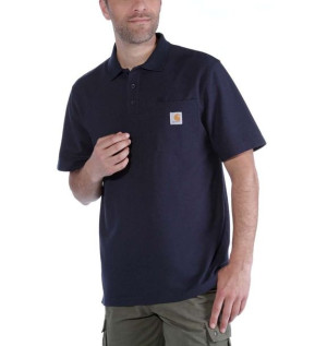Koszulka Carhartt Polo Contractor's Work Pocket navy