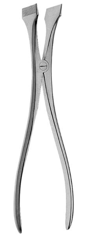 Kleszcze do odginania gipsu typ Hennig 28 cm