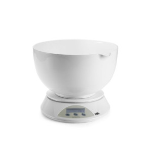Waga ADE Angelina kuchenna z miską, do 5 kg, 3 l, śred. 22 x 12 cm, biała