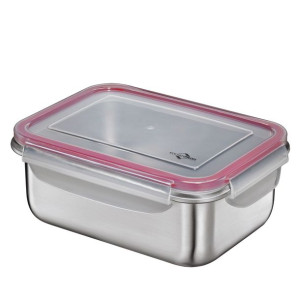 Pojemnik Kuchenprofi na lunch, 1,8 l, 16 x 22 x 8,5 cm, stal nierdzewna/two