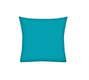 Poszewka jersey kolor turkus 40x40