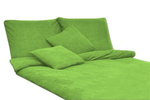 Pościel frotte zieleń nowa  Zielony/200x220