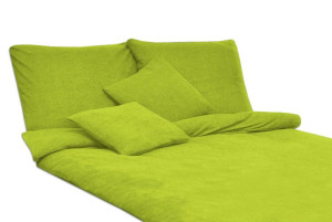  Pościel frotte kolor limonka 200x220
