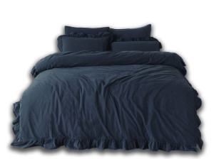 Limasso Pościel bawełniana Exclusive Dress Blue 200x220