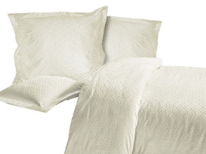  Pościel satyna bawełniana Luxury Premium Monte Ecru 160x200