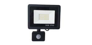 Halogen lampa naświetlacz led 30w czujnik ruchu