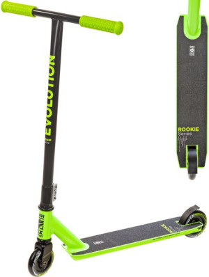 Hulajnoga Wyczynowa Stunt  RAVEN Evolution Rookie Lime Abec9