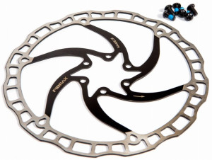 Fibrax Tarcza 180mm Ultral. Czarna Ze Śrubami+chus
