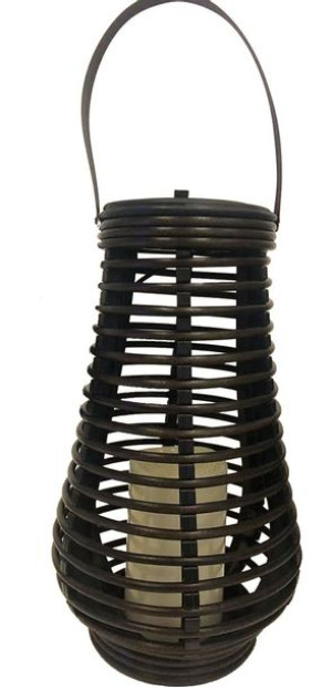 Lampa Solarna Ratanowa wys. 27cm