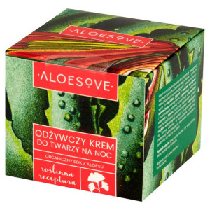 Aloesove Odżywczy krem do twarzy na noc 50 ml
