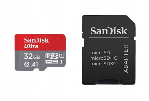 Karta Pamięci SanDisk Ultra microSDHC 32GB 98MB/s