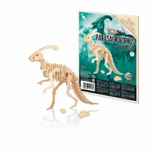 Buki Drewniany model dinozaura Parasaurolophus