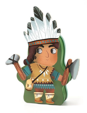 Djeco Magnetyczne puzzle AVENTURA
