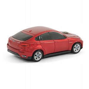 BMW X6 samochód mysz Landmice/Lamax czerwony