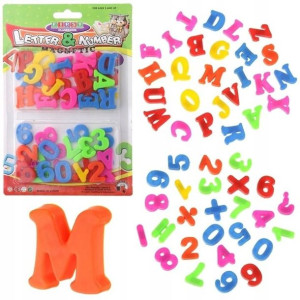Litery Cyfry Magnetyczne Literki Cyferki Na Magnes