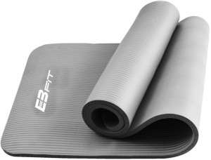Mata fitness nbr 180x60x1,5cm ciemno szara i torba Eb fit